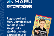 Maru Järvejooksude sarjale registreerijad loevad aasta jooksul Jooksjat