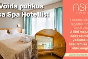 Registreeri ja võida puhkus Asa Spa Hotellis