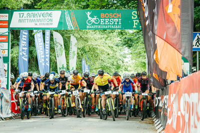 Aastataguse Rakvere rattamaratoni start