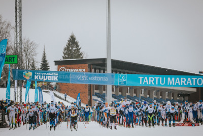 Foto 2021. aasta Tartu Maratonist. Autor: Adam Illingworth.