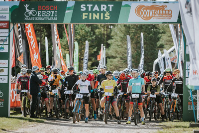 Eelmise Tallinna Rattamaratoni start 2021