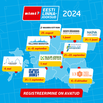Teistkordselt toimuv Maardu City Run on 2024. aastal täieõiguslik Eesti suurimate jooksude sarja liige.