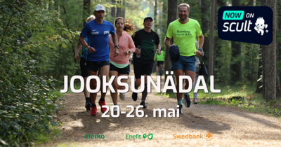 Tasuta jooksutrennid leiad https://www.scult.app/jooksunadal