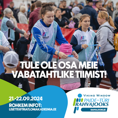 42.Viking Window Paide-Türi Rahvajooks otsib vabatahtlikke!