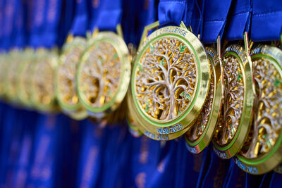 Medali kujundus: Jule Käen-Torm (Rakvere Loovuskeskus)