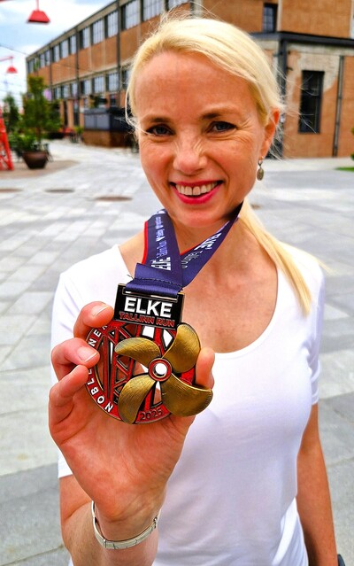 Medali kujundus: Jule Käen-Torm (Rakvere Loovuskeskus)