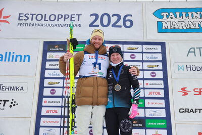 28. Tallinna Suusamaratoni võitsid Kristo Siimer ja Tatjana Mannima
