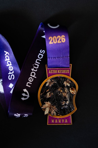 ASTRI KESKUS Narva Sügisjooks medal (autor: Jule Käen-Torm)