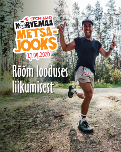 Rõõm loodusest liikumisest!