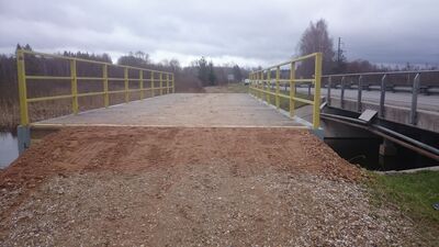 Orika silla ümbruses täideti reedel terviserajale tekkinud auke