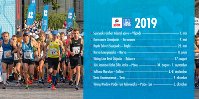 Algas registreerimine Selver Eesti Linnajooksude 2019 hooajale