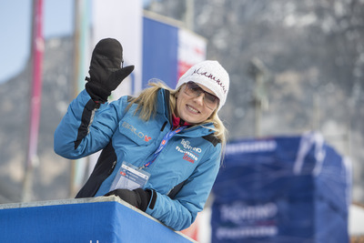 Fotol Kristina Šmigun-Vähi 2013. aasta põhja suusaalade MM-il Val di Fiemmes. Autor: Stanislav Moškov / Õhtuleht / Scanpix