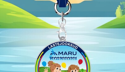 Maru Järvejooksude lastejooksude lõpetajaid ootab finišis medal