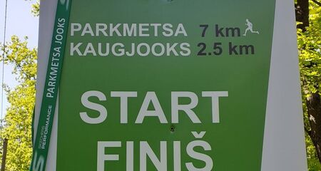 Parkmetsa kaugjooksul osales 600 spordisõpra