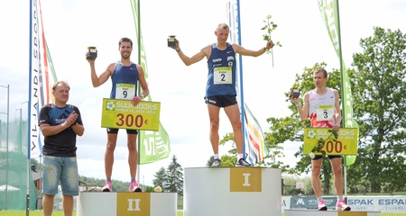 Maratoonar Roman Fosti võttis oma kolmanda ümber Viljandi järve jooksu võidu
