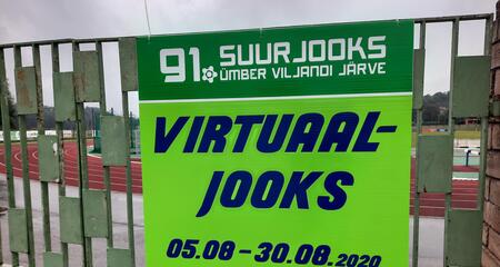 Ümber Viljandi järve kestab kuu lõpuni virtuaaljooks