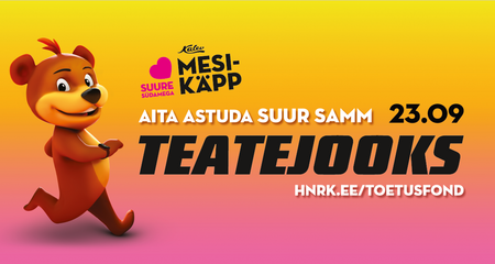 Teatejooks toimub 23. septembril
