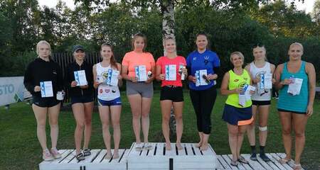 Suvevolletajad nautisid pallimängu