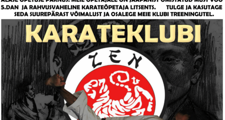 Karateklubi Zen avatud treeningud