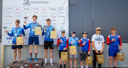 Eesti BMX-krossi meistriteks krooniti Oks ja Annama