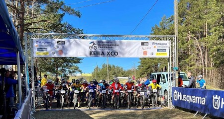 Husqvarna Eesti olümpiakrossi karikasarja II etapp peeti uuenenud Keila XCO rajal