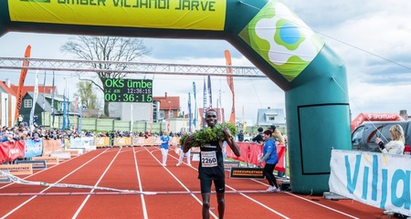 94. Suurjooks ümber Viljandi järve võit läks Keeniasse