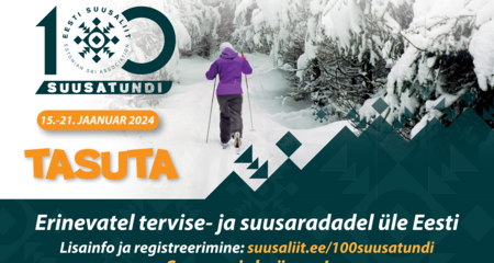 Algas Suusaliidu kampaania 100 SUUSATUNDI