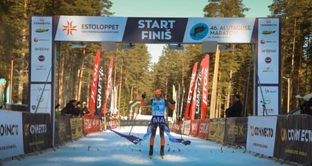 46. Alutaguse maratoni võitsid Stian Hoelgaard ja Tatjana Mannima