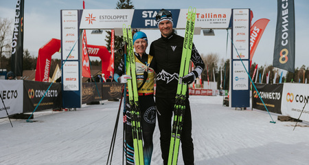 26. Tallinna Suusamaratoni võitsid Raido Ränkel ja Tatjana Mannima