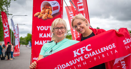 KFC Eesti jätkab Südasuve Challenge - Pirita toetamist peasponsorina