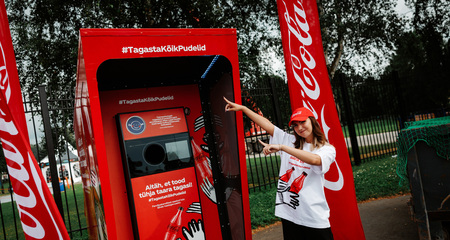 Pane taara Coca-Cola automaati ja kogu tulu läheb 