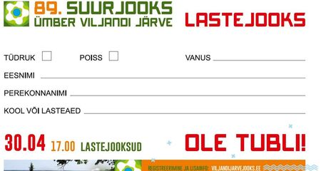 Lastejooksule saab registreeruda ka e-kirjaga