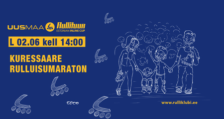 UusMaa Rullituur avab hooaja Kuressaare Rulluisumaratoniga 02.06!