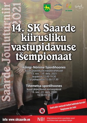 SK Saarde kiirusliku vastupidavuse tšempionaat - 3. etapp
