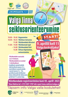 Valga linna seiklusorienteerumine