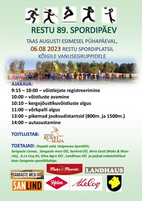 Restu 89. spordipäev
