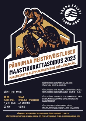 Pärnumaa meistrivõistlused maastikurattasõidus 2023
